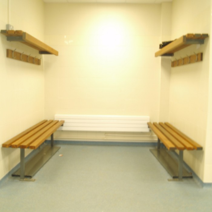 Changing shop room benches